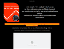 Tablet Screenshot of lestudio-video.com